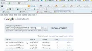 Google URL shortener
