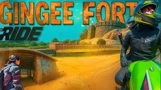 Gingee Fort Ride on ZX-10R | Couple Motovlog + New Riding Gloves Surprise!