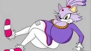 My reaction to finding out Blaze the Cat is PREGNANT!