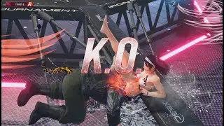【ryona】Tekken 8 Jun & Reina & Lili vs dirty king Ⅱ Ghost Battle【Part11】