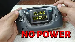 How to fix SEGA GAME GEAR || NO POWER 