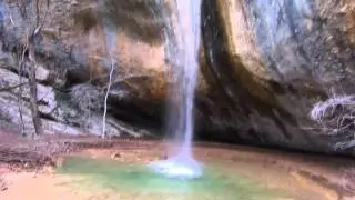 водопад козырек (март)