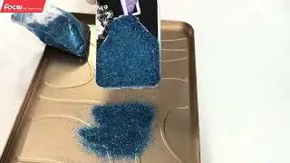 #UV Printing #Colorful and Sparkling powder UV printing on phone cases
