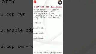 CCNA 200 301 Questions // Question 024 // 
