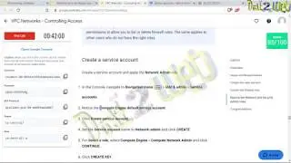 VPC Networks:Controlling Access on Google Cloud Hands-on Practice on QwikLabs | NPTL | Coursera |GCP