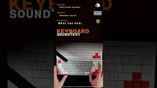 Lego Keyboard Sound Test – Morgrie Air68 Typing ASMR