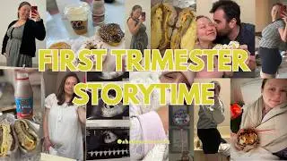 FIRST TRIMESTER/PREGNANCY STORY TIME + Q&A