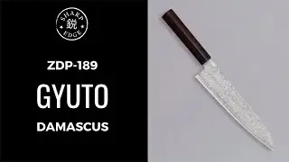 ZDP-189 GYUTO DAMASCUS 210MM (8.3