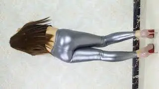 leather leggings spandex皮裤热舞  12