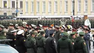 Репетиция парада на Дворцовой площади (1)