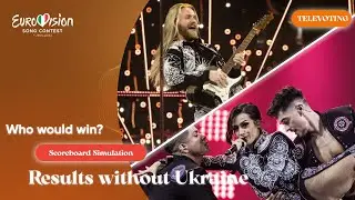 What if Ukraine didn't participate in Eurovision 2022? (Televote results without Ukraine)
