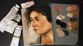 Zendaya Painting(Zorn Palette)