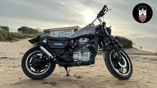 1981 HONDA CX500 B. RAT BIKE.