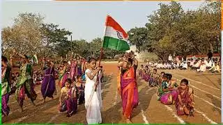 मेरा रंग दे बसंती चोला... लेझीम नृत्य