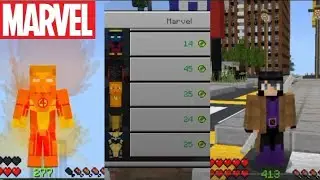 AMAZING!! NEW SUPERHERO ADD-ON FOR MINECRAFT PE/BE 1.21.80