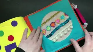 Sensory fidget baby Page For The TinyFeats Quiet Book