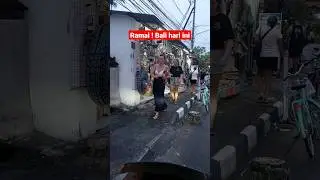 BALI RAMAI DI SANUR BALI 
