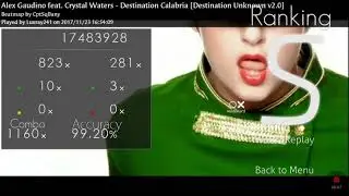 [osu!droid] Alex Gaudino feat. Crystal Waters - Destination Calabria
(Destination Unknown 2.0) HDHR