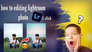 How to editing Lightroom photo 🎨🖌️❤️‍🔥#how #editing #lightroo #photo #photoshoot #poses #edits