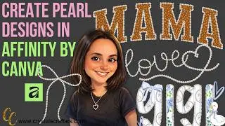 How to Create Pearl Text & Shapes in Affinity ✨ Trendy Design Tutorial