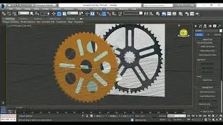 3Ds Max Tutorial  - Making of Bicycle chain rim..