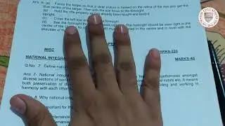 NCC IMPORTANT QUESTIONS FOR EXAM 2022 FOR B AND C CERTIFICATE / NCC QUESTION PAPER WITH ANSWER