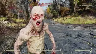 Fallout 76 gameplay XBox One. Triple EXP weekend. April 2, 2020 Wastelanders prep