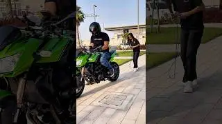 Drop the bike or lose the girl?