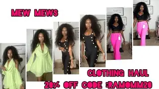 MEW MEWS CLOTHING HAUL #Clothinghaul #mewmews #fashionhaul