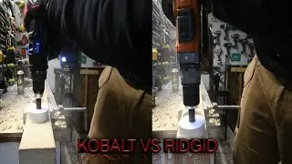 Kobalt XTR Vs Ridgid Octane Hammer Drills