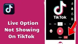 How To Fix Live Option Missing on Tik Tok | TikTok Live Option Not Showing