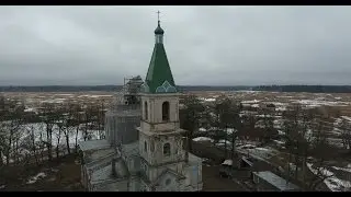 Никольская церковь. Деревня Ильеши.