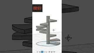 Как создать спиральную лестницу во fusion 360 