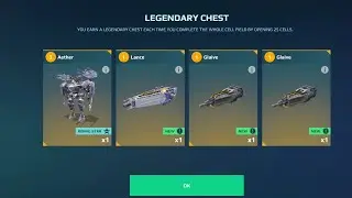 15k Gold Chest open War Robots