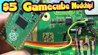 $5 Gamecube IPL Modchip?! Picoboot Dol-001 + Dol-101 Installation / Setup / Showcase