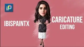 Ibis paint x Tutorial | Caricature Photo Editing | Caricature Tutorial for beginners
