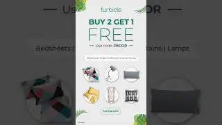 Buy 2 get 1 free on Decor with Furbicle