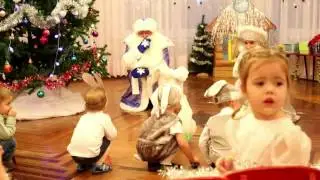Новогодний утренник в детском садике 2017 СПб (репортажная съемка)