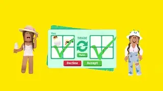 Giving people free items in adopt me(roblox)!!