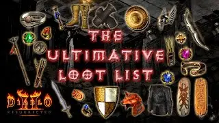 Items You NEED to pick up! - The Ultimative Loot List [Diablo 2 Resurrected Farming]
