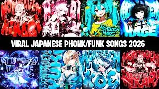 VIRAL JAPANESE FUNK/PHONK SONGS 2026 🎶 PLAYLIST
