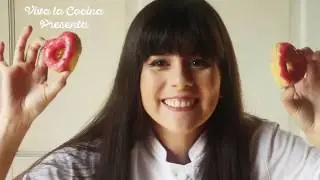 Donas Horneadas con Glaseado de Frambuesas