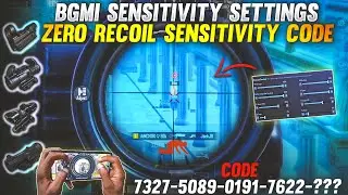 NEW UPDATE 3.3 !!🔥BEST SENSITIVITY CODE+CONTROL SETTINGS BGMI/PUBG MOBILE | BGMI AFTER UPDATE 3.3