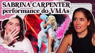 REACT - PERFORMANCE DE SABRINA CARPENTER NO VMA (Please, Taste, Espresso) | feat @AlieAqui