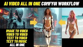 Newest Wan2.1 VACE AI Video ComfyUI Workflow All In One
