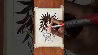 Navratri Day 7 | Kalratri Devi | Orange Saffron 🔶