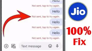 not sent tap to try again message problem jio sim | not sent tap to try again sms problem | jio sim 