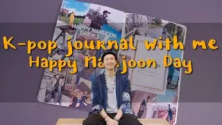K-pop journal with me #20 | Happy Namjoon Day | ThisizReneesworld