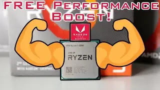 How to increase Gaming Performance for FREE! Vega APU Graphics Tweak, Ryzen Overclocking Tutorial!