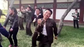 Dancing North Koreans